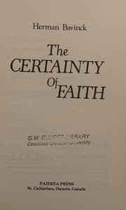 Tapa de The Certainty Of Faith