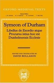 Tapa de Libellus de exordio atque procursu istius, hoc est Dunhelmensis, ecclesie =