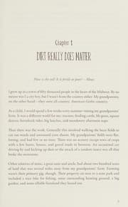 Tapa de Dirt Matters