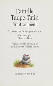 Tapa de Famille Taupe-Tatin, tout va bien!