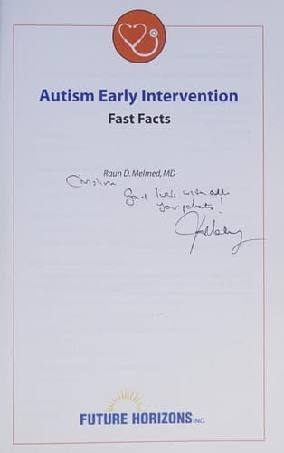 Tapa de Autism early intervention