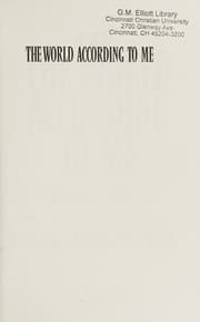 Tapa de The world according to me