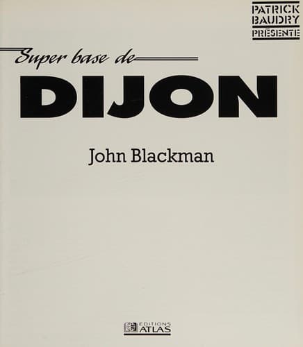 Tapa de Super base de Dijon