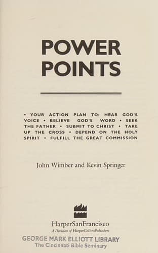 Tapa de Power points