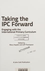 Tapa de Taking the IPC Forward