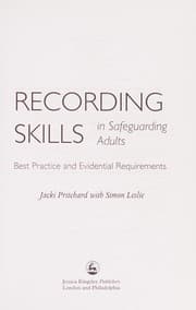 Tapa de Recording skills in safeguarding adults
