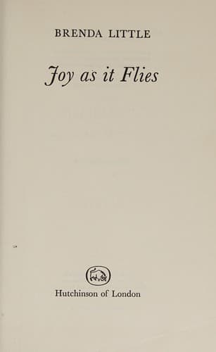 Tapa de Joy as it flies