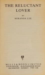 Tapa de The reluctant lover