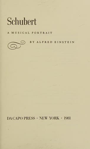 Tapa de Schubert, a musical portrait