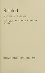 Tapa de Schubert, a musical portrait