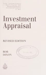 Tapa de Investment appraisal