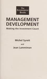Tapa de Management development