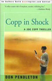 Tapa de Copp in Shock (Joe Copp Thrillers)