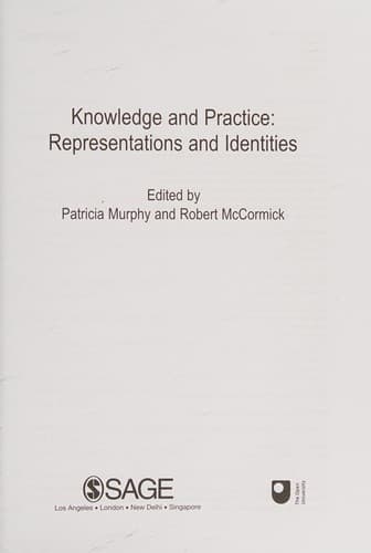 Tapa de Knowledge and practice