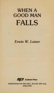 Tapa de When a good man falls