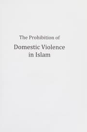 Tapa de The prohibition of domestic violence in Islam