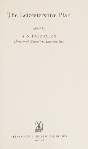 Tapa de The Leicestershire Plan