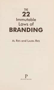 Tapa de 22 Immutable Laws of Branding