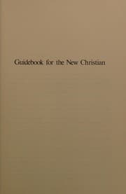 Tapa de Guidebook for the new Christian