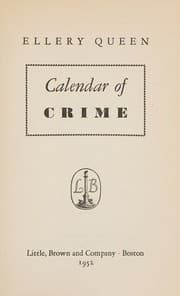 Tapa de Calendar of Crime (Mystery Collection)