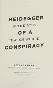 Tapa de Heidegger and the myth of a Jewish world conspiracy