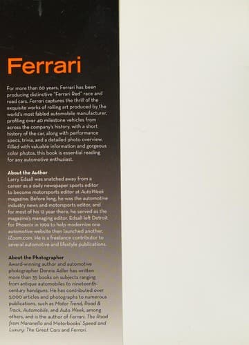 Tapa de Ferrari