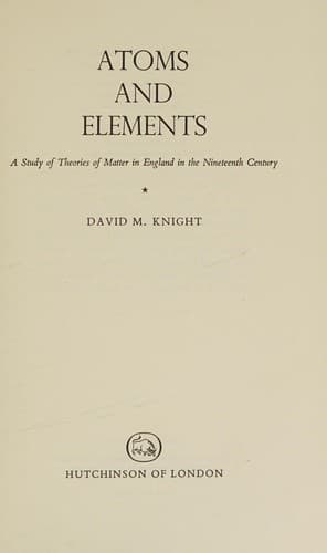 Tapa de Atoms and elements