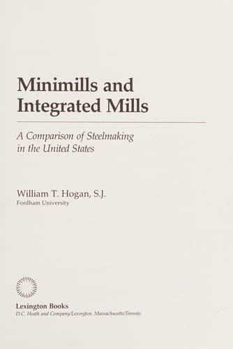 Tapa de Minimills and integrated mills