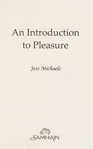 Tapa de Introduction to Pleasure