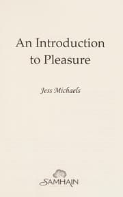 Tapa de Introduction to Pleasure