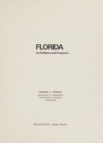 Tapa de Florida: its problems and prospects