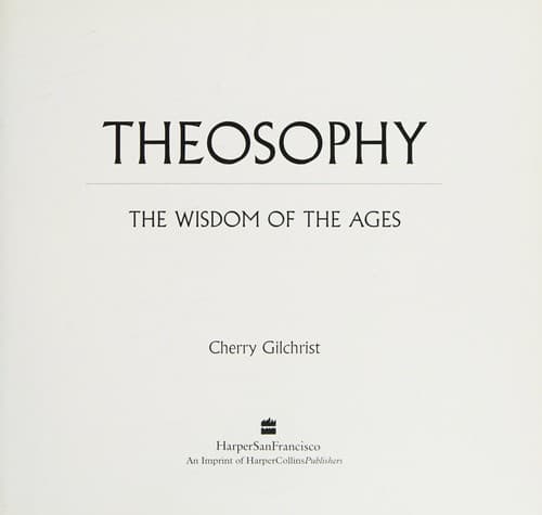 Tapa de Theosophy