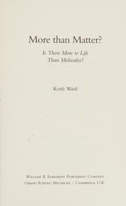Tapa de More than matter?