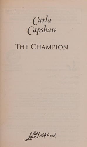 Tapa de The champion