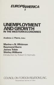 Tapa de Unemployment and growth in the Western economies