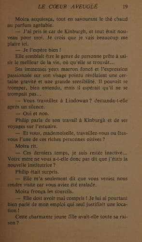 Tapa de Le Cœur aveuglé