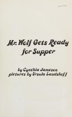 Tapa de Mr. Wolf gets ready for supper