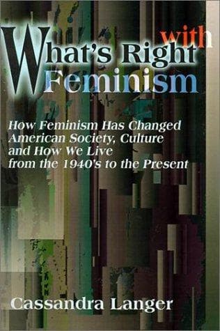 Tapa de What's Right With Feminism
