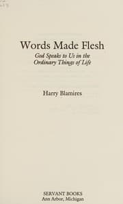 Tapa de Words made flesh