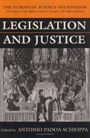 Tapa de Legislation and justice