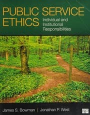 Tapa de Public Service Ethics