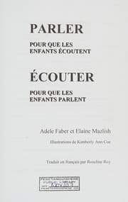 Tapa de Parler pour que les enfants écoutent, écouter pour que les enfants parlent