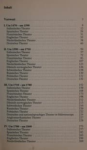 Tapa de Geschichte des Theaters