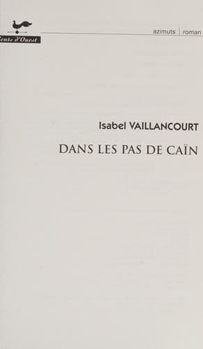 Tapa de Dans les pas de Caïn