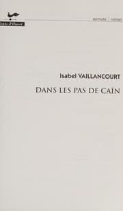Tapa de Dans les pas de Caïn