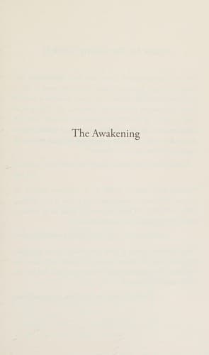 Tapa de The awakening