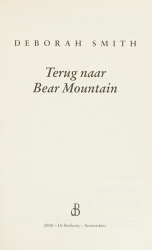 Tapa de Terug naar Bear Mountain
