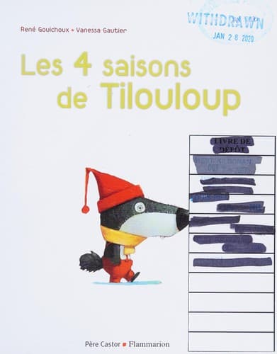 Tapa de Les 4 saisons de Tilouloup