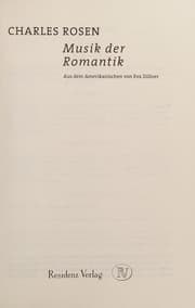 Tapa de Musik der Romantik