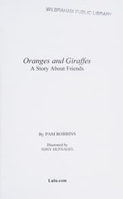 Tapa de Oranges and giraffes